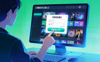 用户通过C7娱乐官方正版入口安全登录平台，探索多元娱乐世界