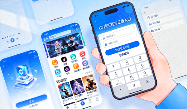 用户通过C7娱乐官方正版入口安全登录平台，探索多元娱乐世界